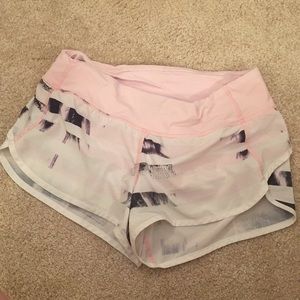Lulu Lemon running shorts limited edition color